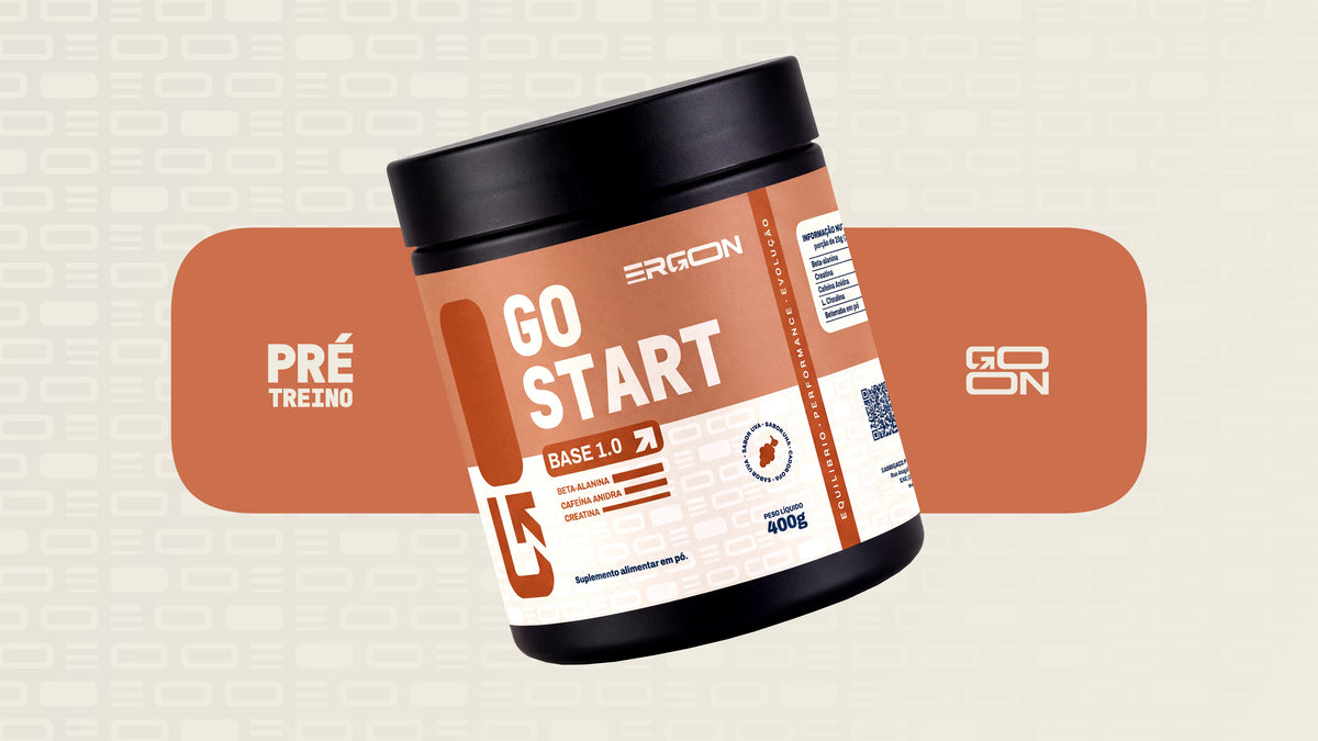 GO START — Pré-treino com Beta-Alanina, Creatina e L-Citrulina