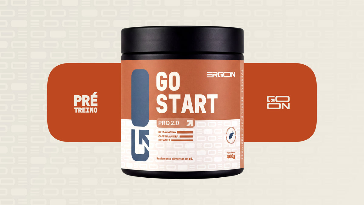 GO START — Pré-treino com Beta-Alanina, Creatina e L-Citrulina