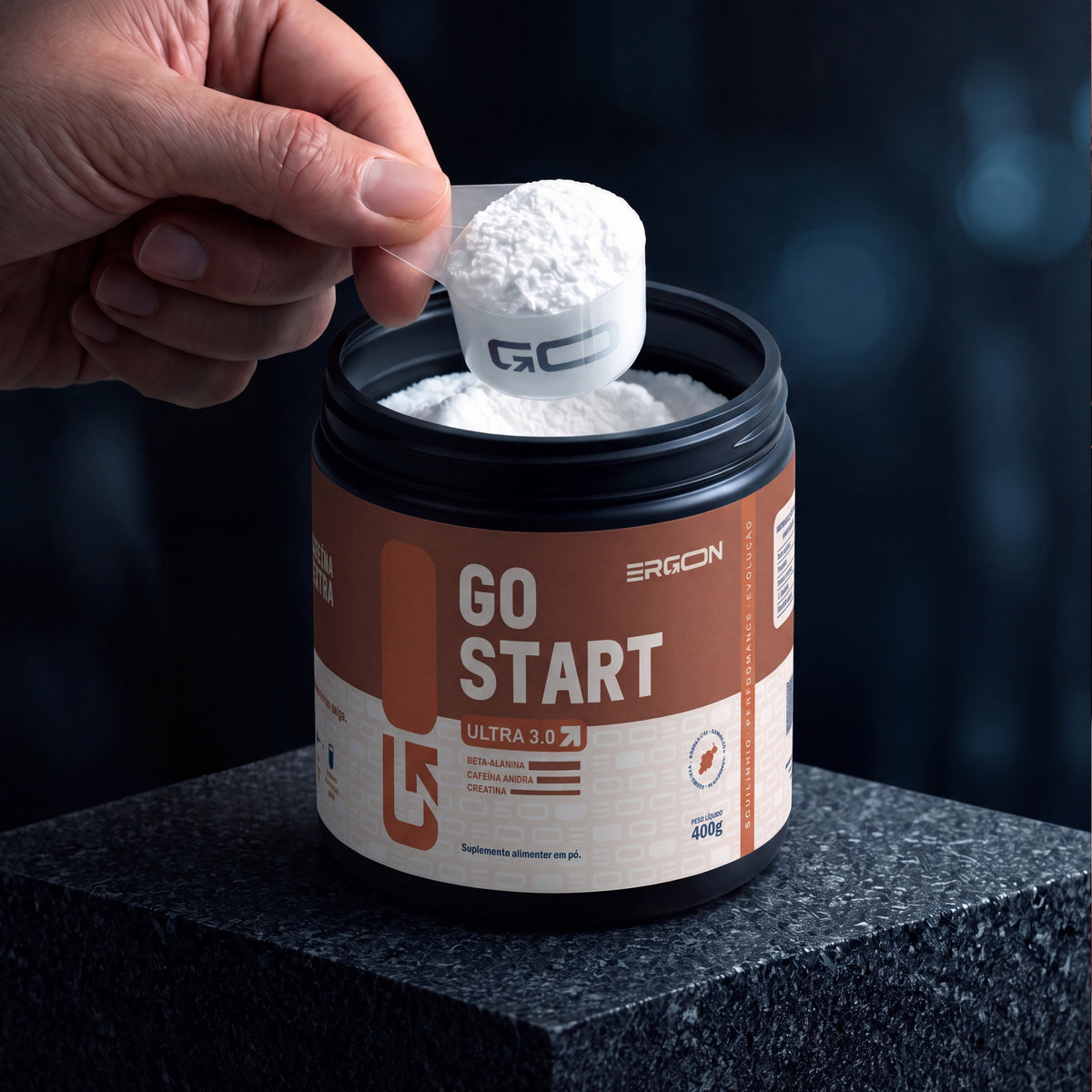 GO START — Pré-treino com Beta-Alanina, Creatina e L-Citrulina